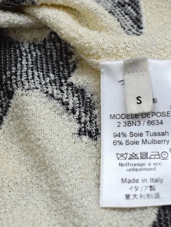 Celine fox silk knit top - Picture 3 of 4